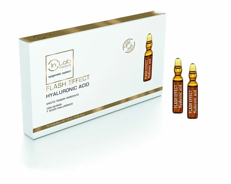 Сироватка з Гіалуроновою кислотою та екстрактом насіння Кінви Flash Effect Hyaluronic Acid, 1.5 ml
