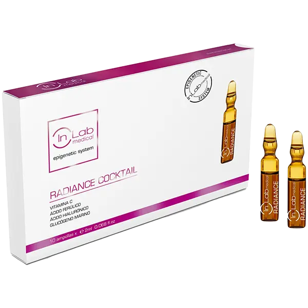 RADIANCE Cocktail з вітаміном С, феруловою кислотою та морським глікогеном, 2 ml