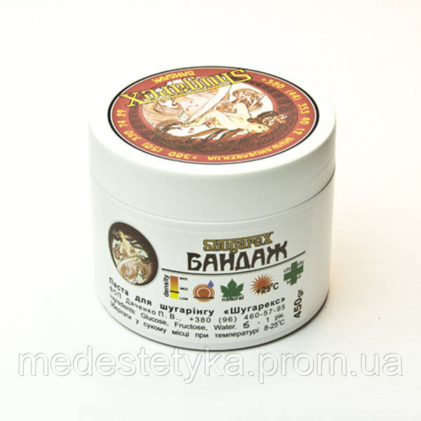 Паста Shugarex-Бандаж (середня в’язкість і щільність) 130 г