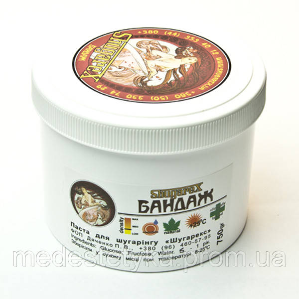 Паста Shugarex-Бандаж (середня в’язкість і щільність) 750 г