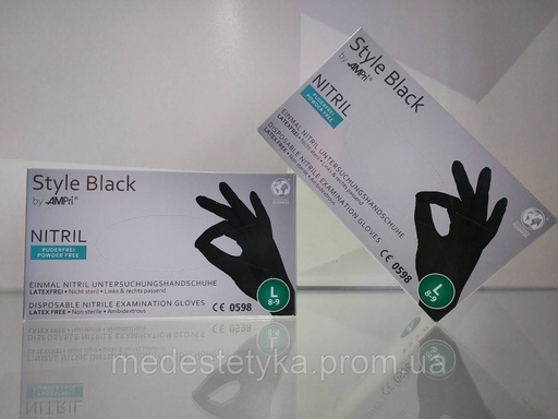 [Ruk23] Рукавички Style Black L