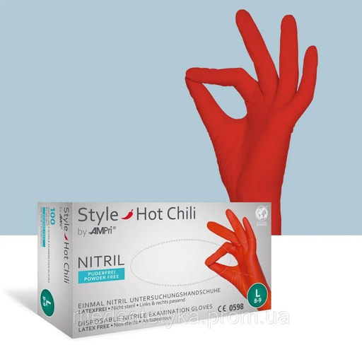 [Ruk32] Рукавички Style Hot Chili S